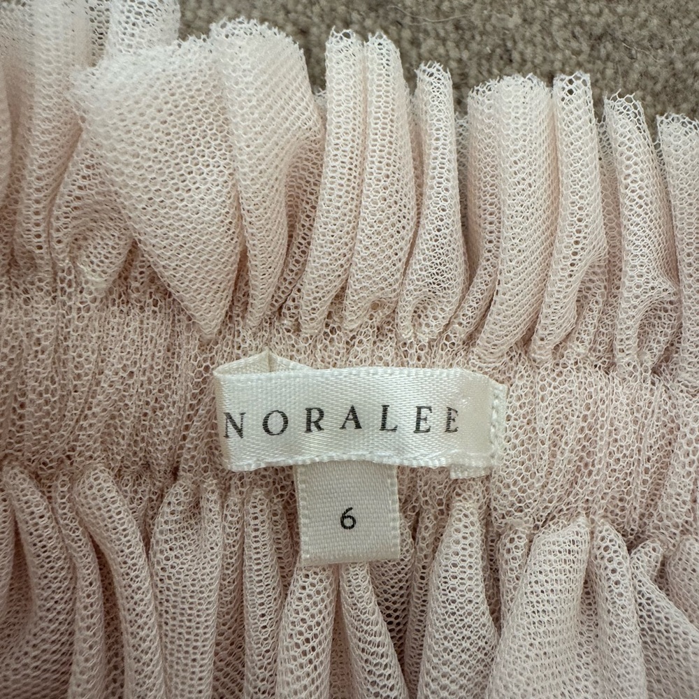 Noralee dusty light pink tulle skirt - Picture 3 of 4